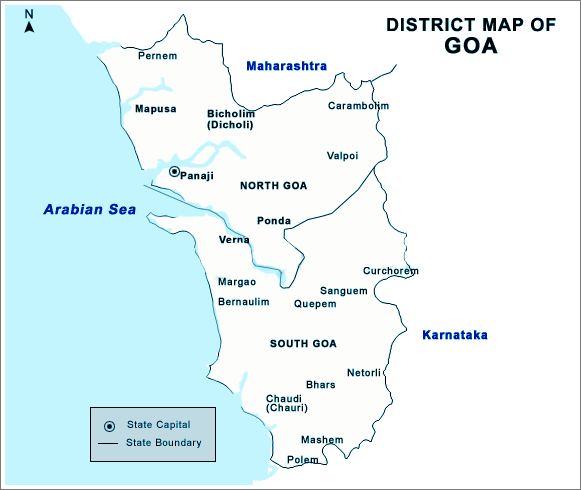 Goa Map